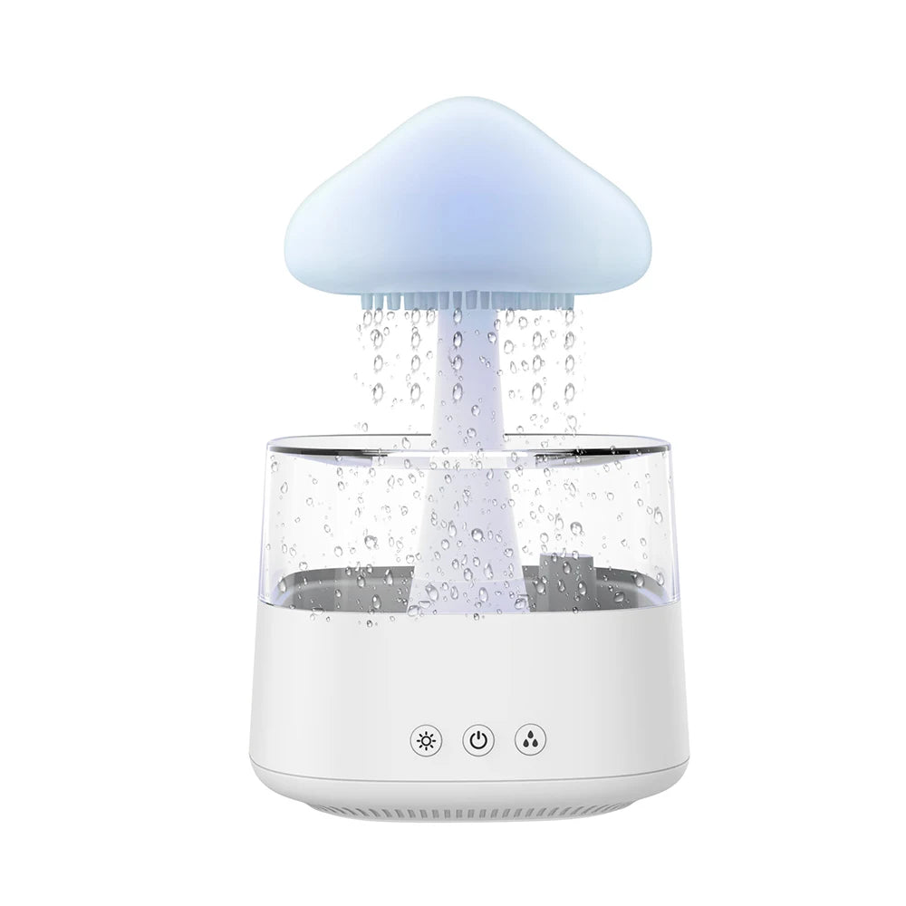 Relax Cloud Rain Diffuser – Aromatherapy Humidifier with Colorful LED Light