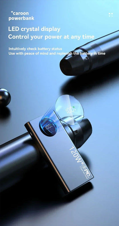 Xiaomi 120W 50000mAh Power Bank – Fast Charging for iPhone, Samsung, Huawei (2024)