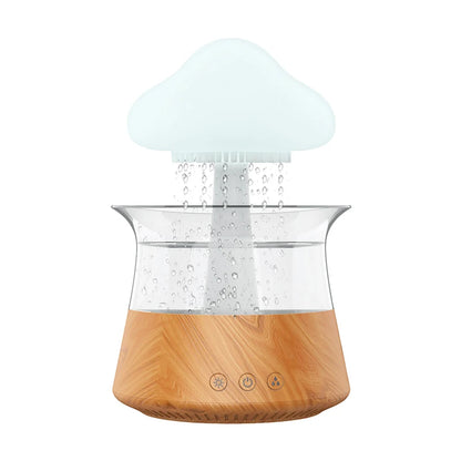Relax Cloud Rain Diffuser – Aromatherapy Humidifier with Colorful LED Light
