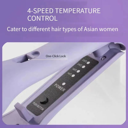 32MM Automatic Electric Curling Iron – Rotating Anti-Flame Design with Lambswool for Long-Lasting Styles
