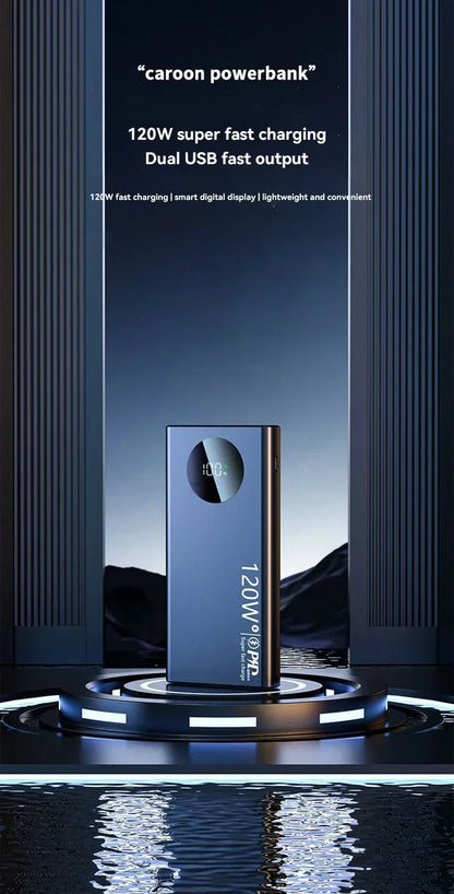 Xiaomi 120W 50000mAh Power Bank – Fast Charging for iPhone, Samsung, Huawei (2024)